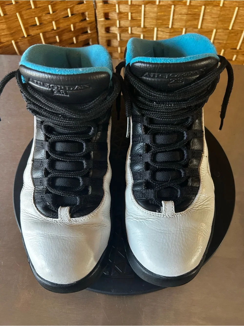 🏀Air Jordan 10 Retro Powder Blue 2014 Men’s Sz 10 Basketball Sneakers 310805-106